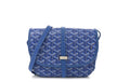 Goyardine Belvedere II PM Messenger Bag Sky Blue