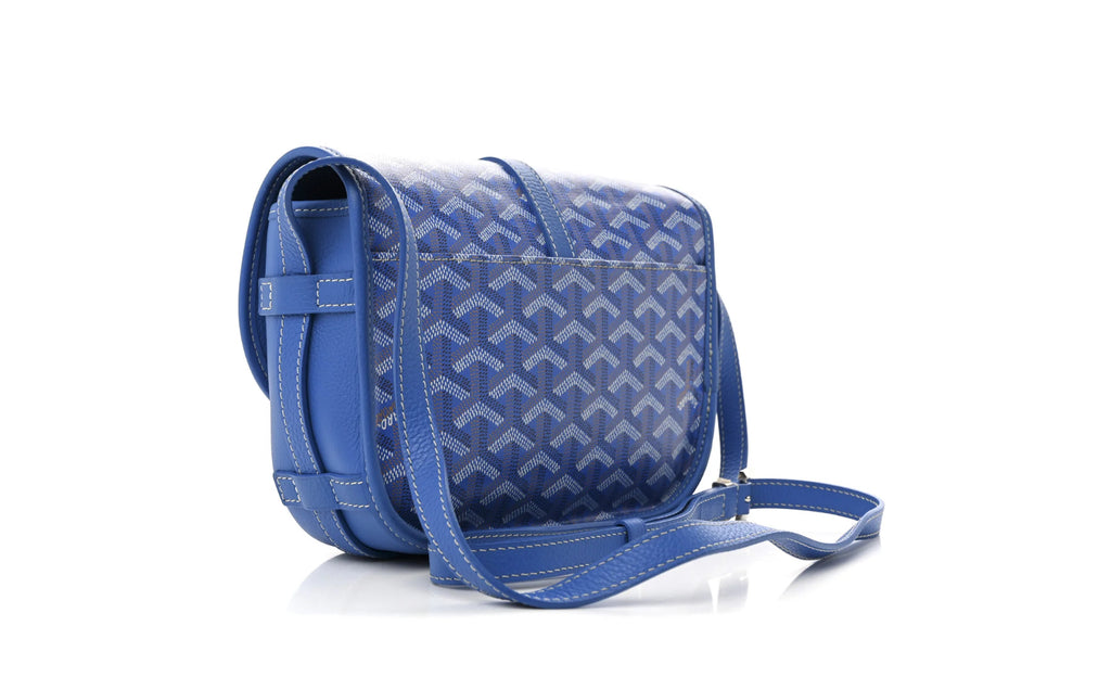Goyardine Belvedere II PM Messenger Bag Sky Blue