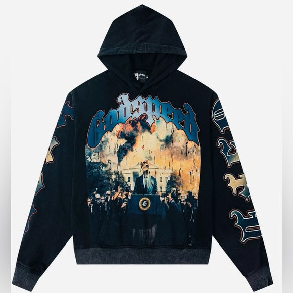 GODSPEED Graphic Hoodie - BLACK